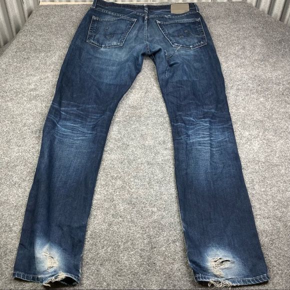 Adriano Goldschmied AG-ED The Graduate Jean-Sz 33R distressed jeans - Picture 8 of 12
